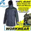 Betacraft ISO940 Parka Herrenjacke Schwarz Grösse 2XL