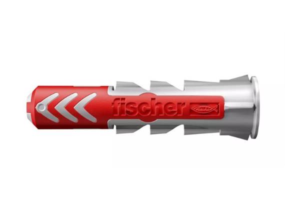 fischer DUOPOWER UniversaldübeL Nylon grau/rot 10x50 555010