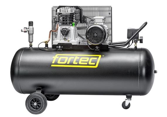 Fortec 2 Kolbenkompressor 400V3000W 200L Tank, 540lt/min 10bar FT-AIR-200/540