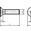 Inbus Senkschrauben mit Ganzgewinde dacromet 10.9 M10 x25 | Bild 2