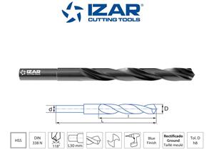 IZAR Spiralbohrer DIN 338 Typ N, HSS Ø 15.5 mm