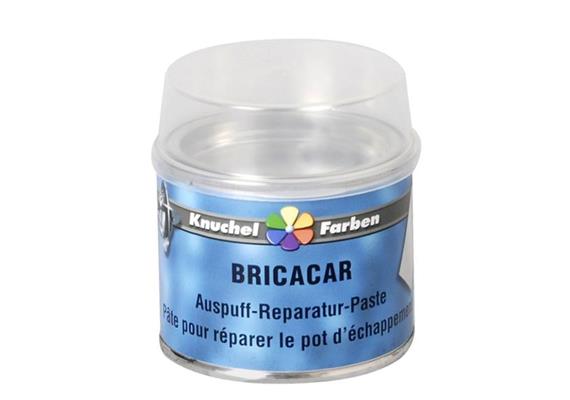 KNUCHEL BRICACAR Auspuff-Reparaturpaste - Auspuffkitt Spachtelmasse schwarz, 250gr