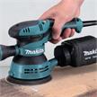 Makita Exzenterschleifer 230V 300W BO5041J Durchmesser Schleifteller 125 mm | Bild 5