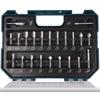 Makita Fräser-Set D-74784 22- teilig assortiert • Schaft (Q) Ø : 8 mm