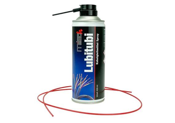 MITECH LUBITUBI Silikonspray für Kabel- und Drahteinzug, 400ml