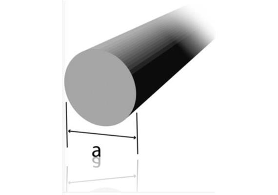 Rundstahl Ø 10mm, Stahl S235JR (RSt37-2), warmgewalzt, roh