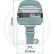 SACEX Rundumleuchte LED 12/24V für Aufsteckrohr Befestigung gelb | Bild 2