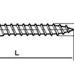 Sechskantholzschrauben verzinkt (Tirefonds-) 10 x 40mm | Bild 2