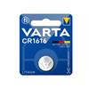 Varta Knopfzellen Batterie CR1616 3V 55m/Ah Pack mit 1Stk.